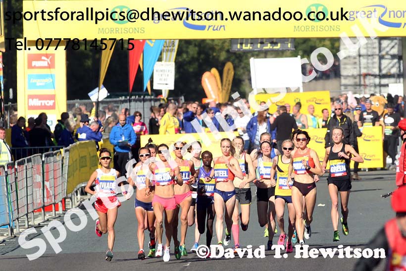 Womens Morrisons Great North Run. Photo: David T. Hewitson/Sports for All Pics
